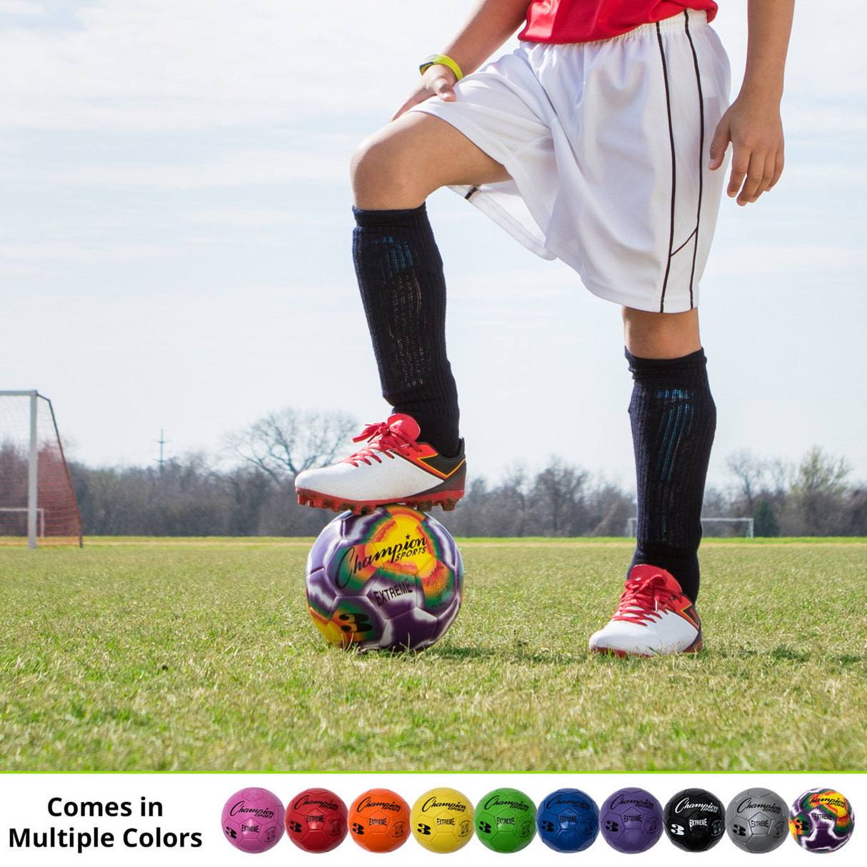 EXTREME SOCCER BALL, SIZE 3 BLACK