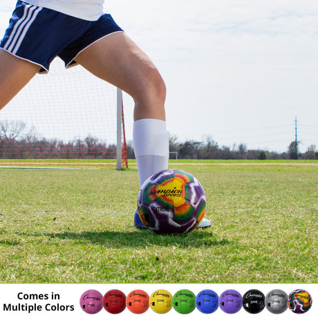 EXTREME SOCCER BALL, SIZE 4 BLACK