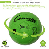 EXTREME SOCCER BALL, SIZE 4 BLACK