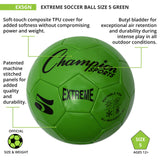 EXTREME SOCCER BALL, SIZE 5 BLACK