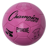 EXTREME SOCCER BALL, SIZE 5 BLACK