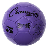 EXTREME SOCCER BALL, SIZE 5 BLACK