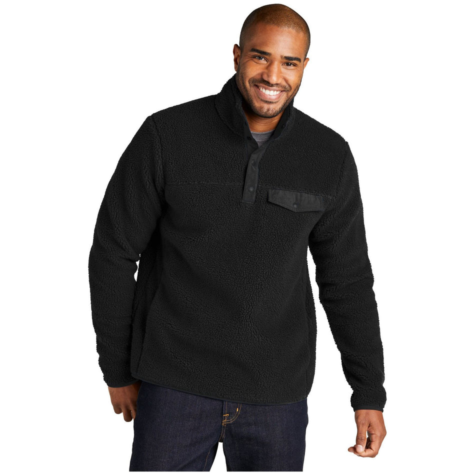 Port Authority ®  Camp Fleece Snap Pullover F140 - Port Authority F140