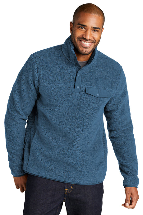 Port Authority ®  Camp Fleece Snap Pullover F140 - Port Authority F140