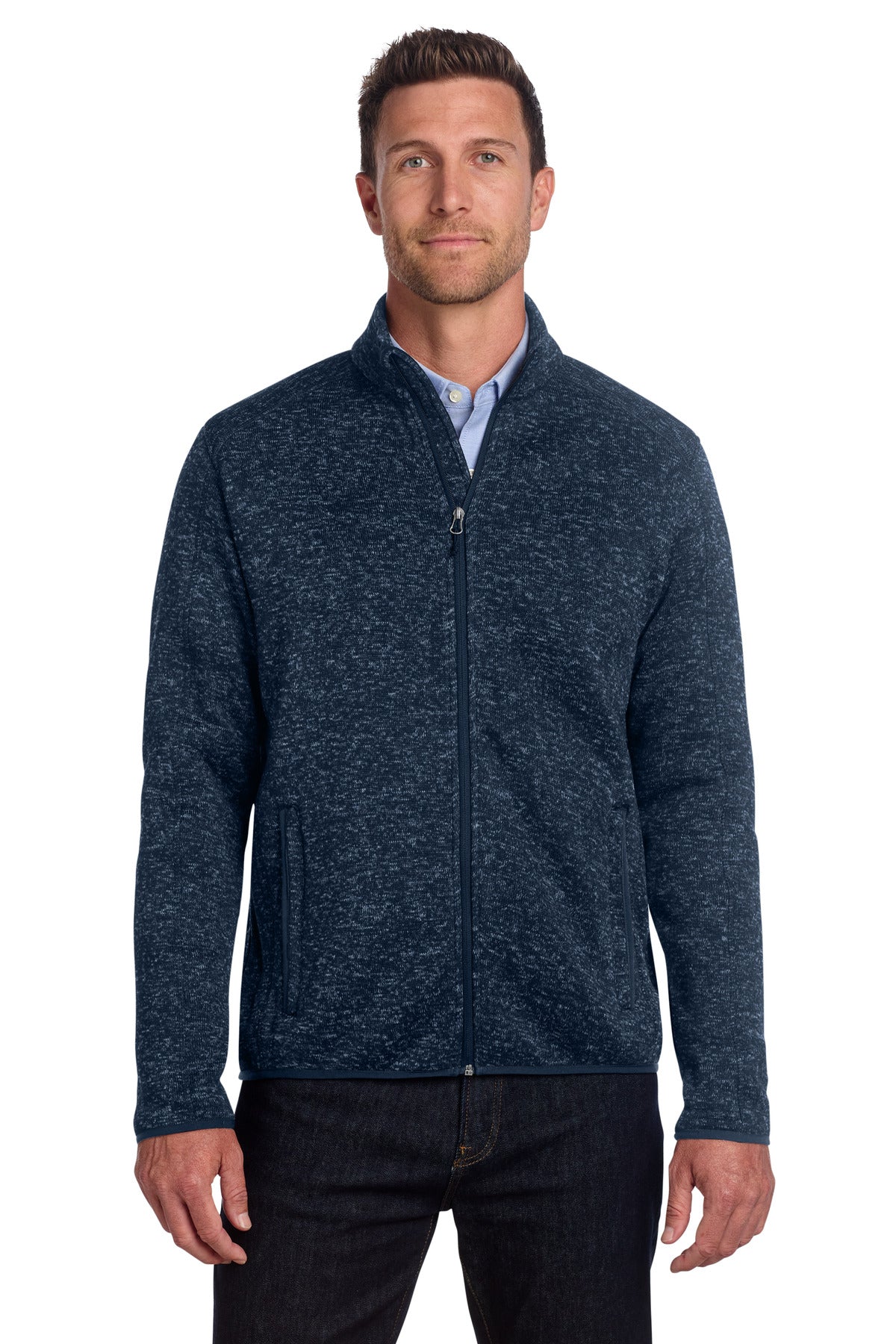 Port Authority ®  Sweater Fleece Jacket. F232 - Port Authority F232