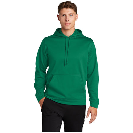 Sport-Tek ® Sport-Wick ® Fleece Hooded Pullover. F244 - Kelly Green - Sport-Tek F244 Activewear Sport-Tek Kelly Green XS