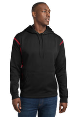 Sport-Tek F246 Tech Fleece Colorblock Hooded Sweatshirt