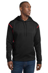 Sport-Tek F246 Tech Fleece Colorblock Hooded Sweatshirt