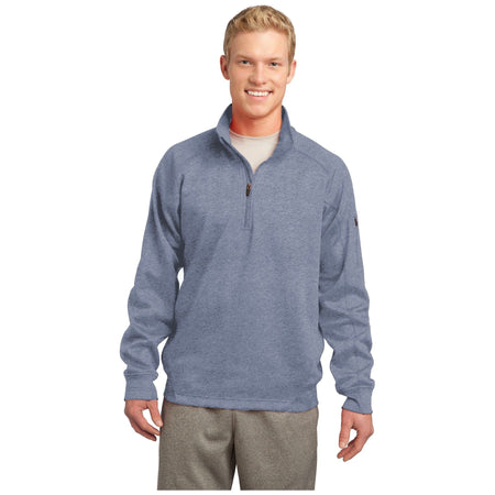 Sport-Tek ® Tech Fleece 1/4-Zip Pullover. F247 - Sport-Tek F247 Activewear Sport-Tek Grey Heather XS