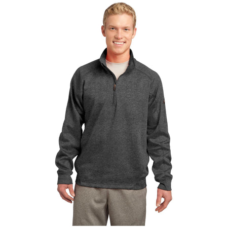 Sport-Tek ® Tech Fleece 1/4-Zip Pullover. F247 - Sport-Tek F247 Activewear Sport-Tek Graphite Heather XS