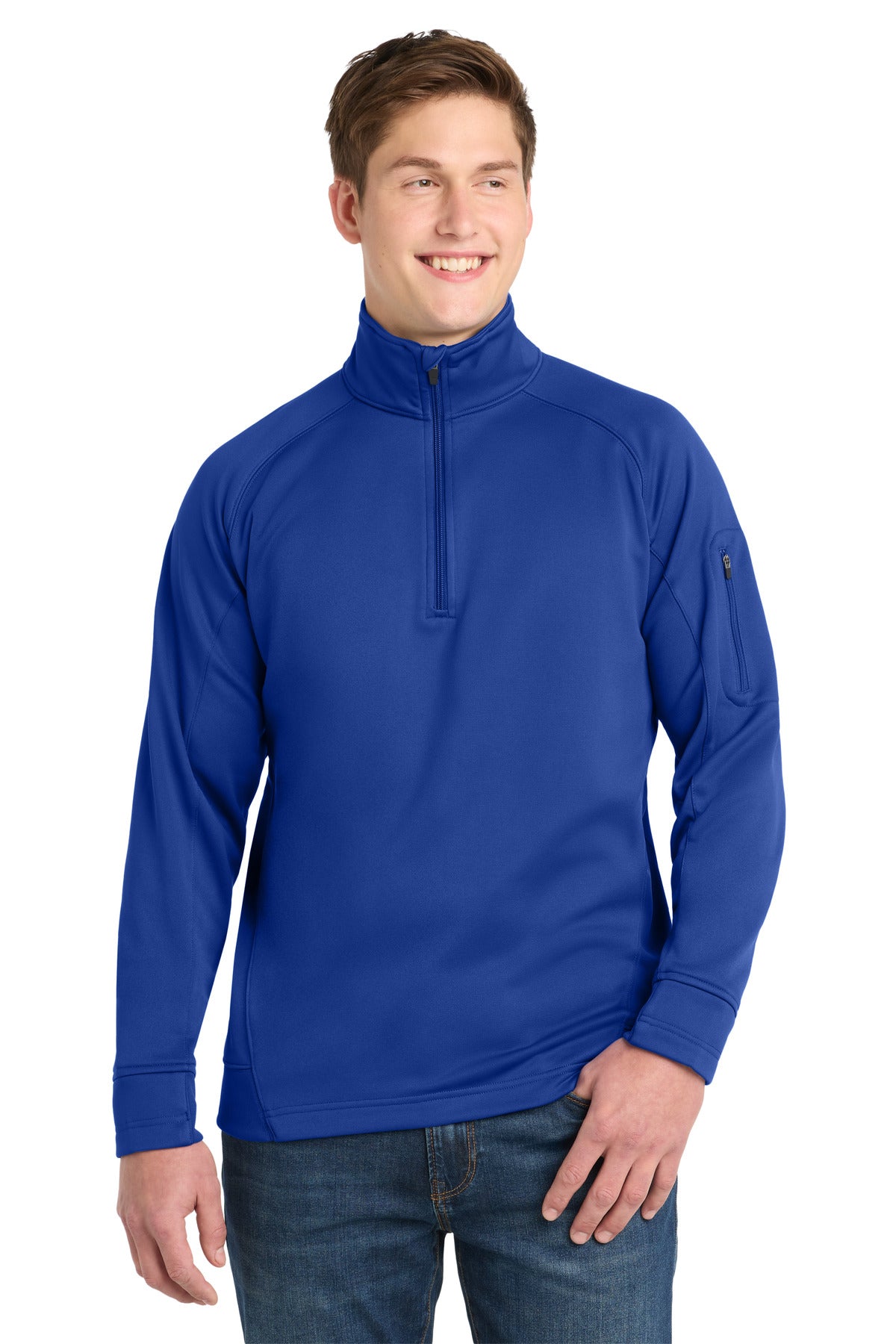 Sport-Tek ®  Tech Fleece 1/4-Zip Pullover. F247 - Sport-Tek F247