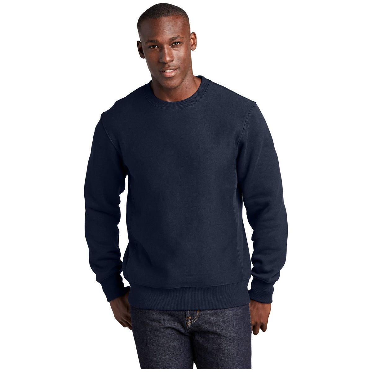 Sport-Tek ® Super Heavyweight Crewneck Sweatshirt. F280 - Sport-Tek F280 Sweatshirts/Fleece Sport-Tek True Navy XS