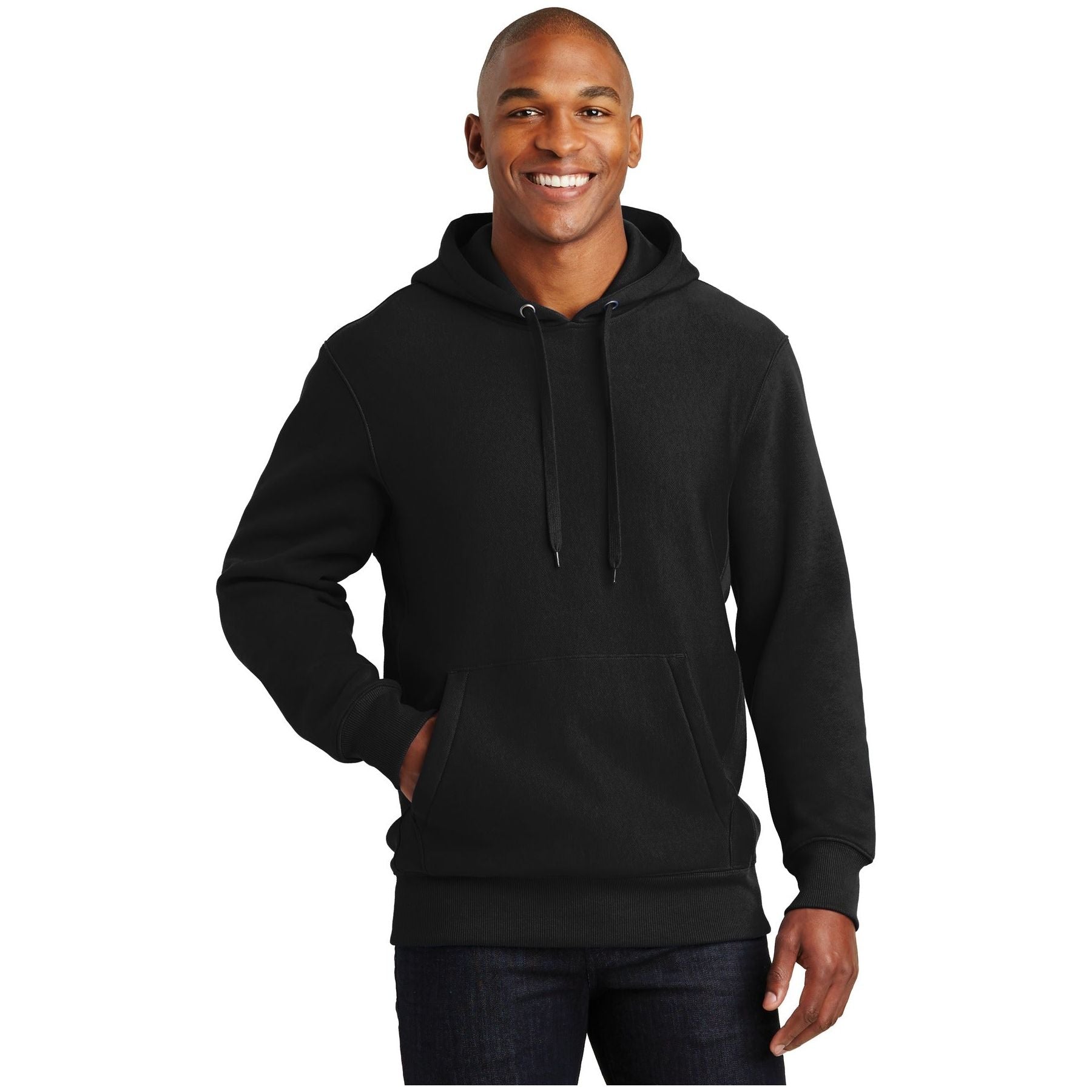 Sport-Tek ® Super Heavyweight Pullover Hooded Sweatshirt. F281 - Sport-Tek F281 Sweatshirts/Fleece Sport-Tek Black XS