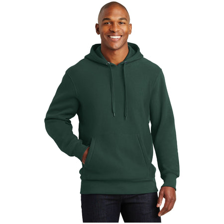 Sport-Tek ® Super Heavyweight Pullover Hooded Sweatshirt. F281 - Sport-Tek F281 Sweatshirts/Fleece Sport-Tek Dark Green XS