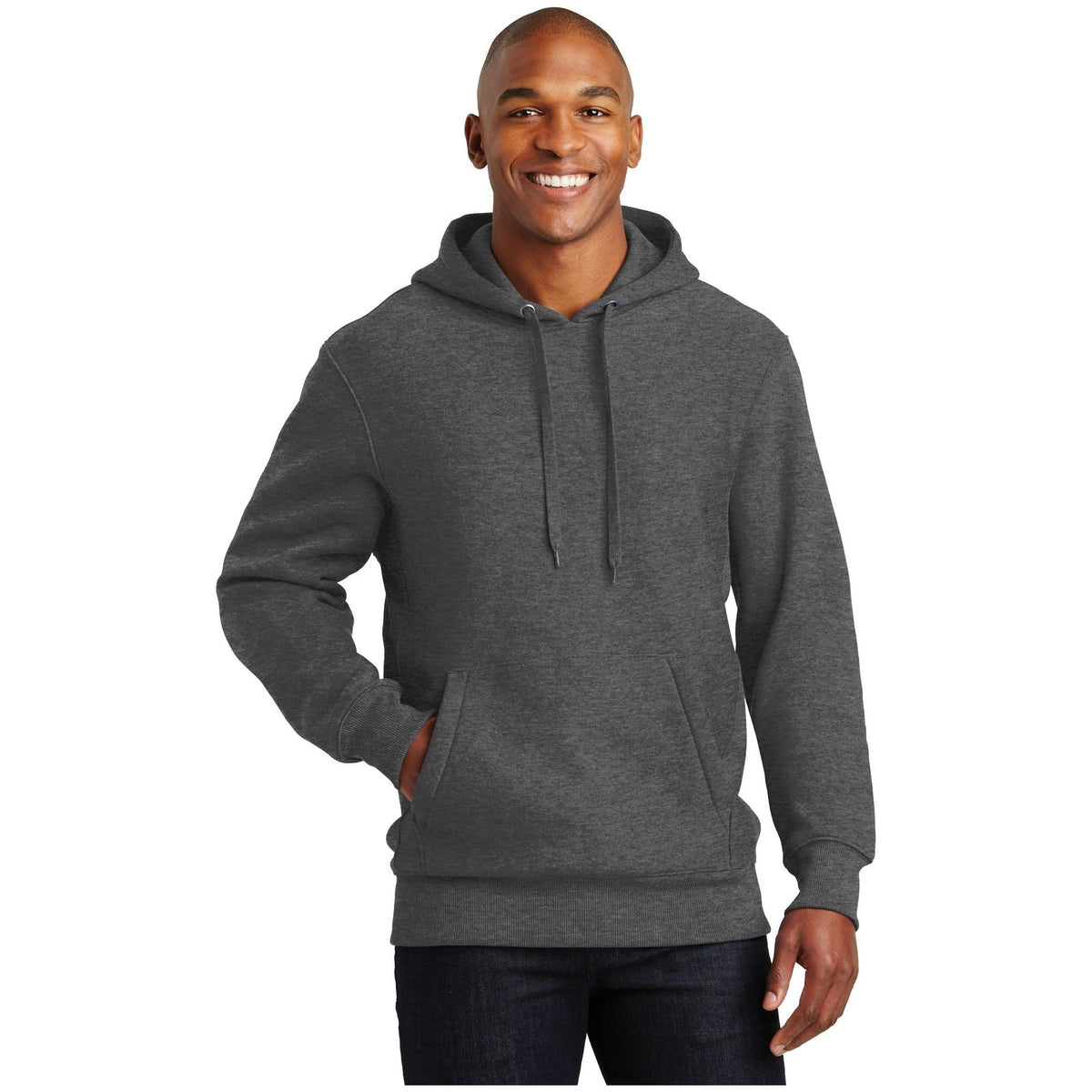 Sport-Tek ® Super Heavyweight Pullover Hooded Sweatshirt. F281 - Sport-Tek F281 Sweatshirts/Fleece Sport-Tek Graphite Heather XS