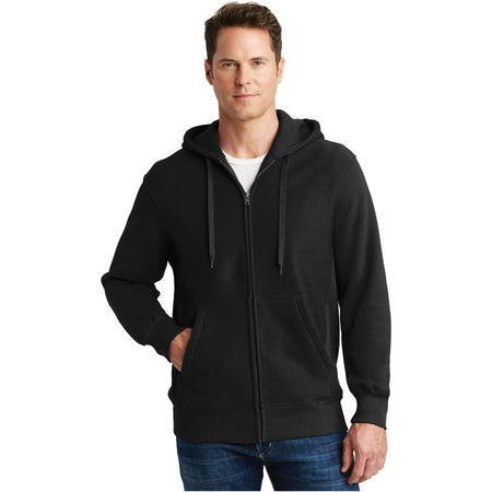 Sport-Tek ® Super Heavyweight Full-Zip Hooded Sweatshirt. F282 - Sport-Tek F282 Sweatshirts/Fleece Sport-Tek Black XS