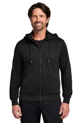 Port Authority F814 Smooth Fleece Hooded Jacket