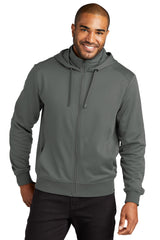 Port Authority ®  Smooth Fleece Hooded Jacket F814 - Port Authority F814