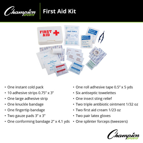 Champion Sports FIRST AID KIT