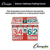 Champion Sports DELUXE TABLETOP SCORER