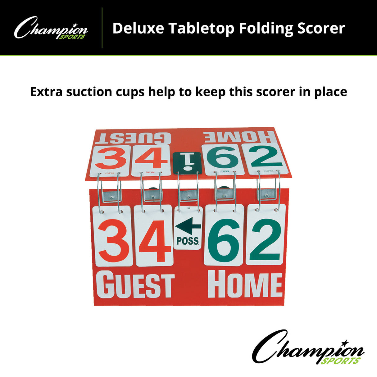 Champion Sports DELUXE TABLETOP SCORER