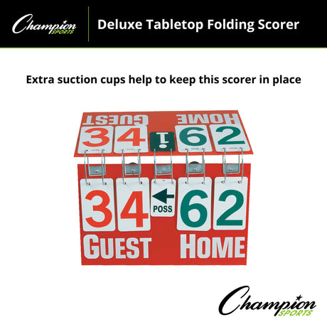 Champion Sports DELUXE TABLETOP SCORER