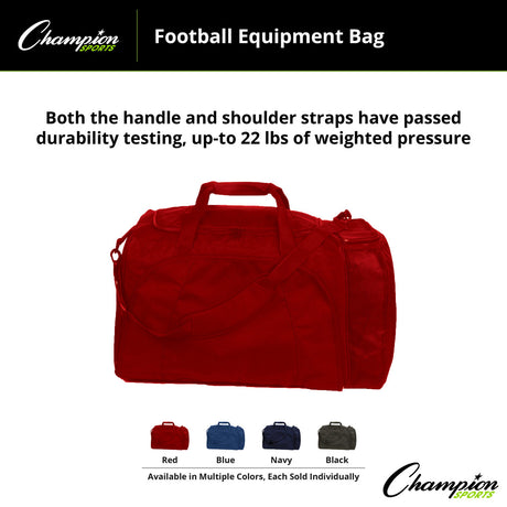 FOOTBALL EQUIPMENT BAG BLACK