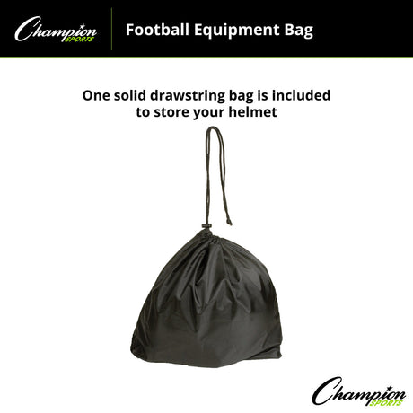 FOOTBALL EQUIPMENT BAG BLACK