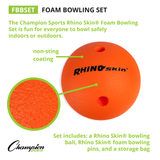 Champion Sports FOAM BOWLING SET