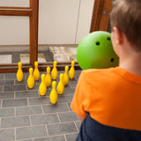 FOAM BOWLING PIN SET YELLOW