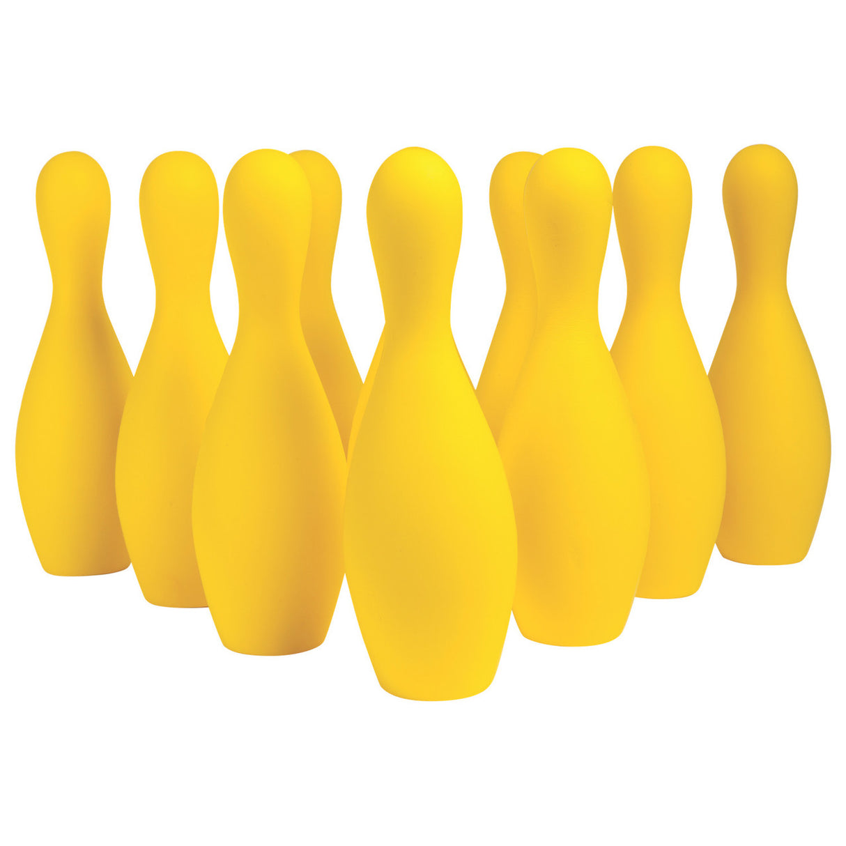 FOAM BOWLING PIN SET YELLOW