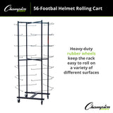 Champion Sports 56 FOOTBAL HELMET ROLLING CART
