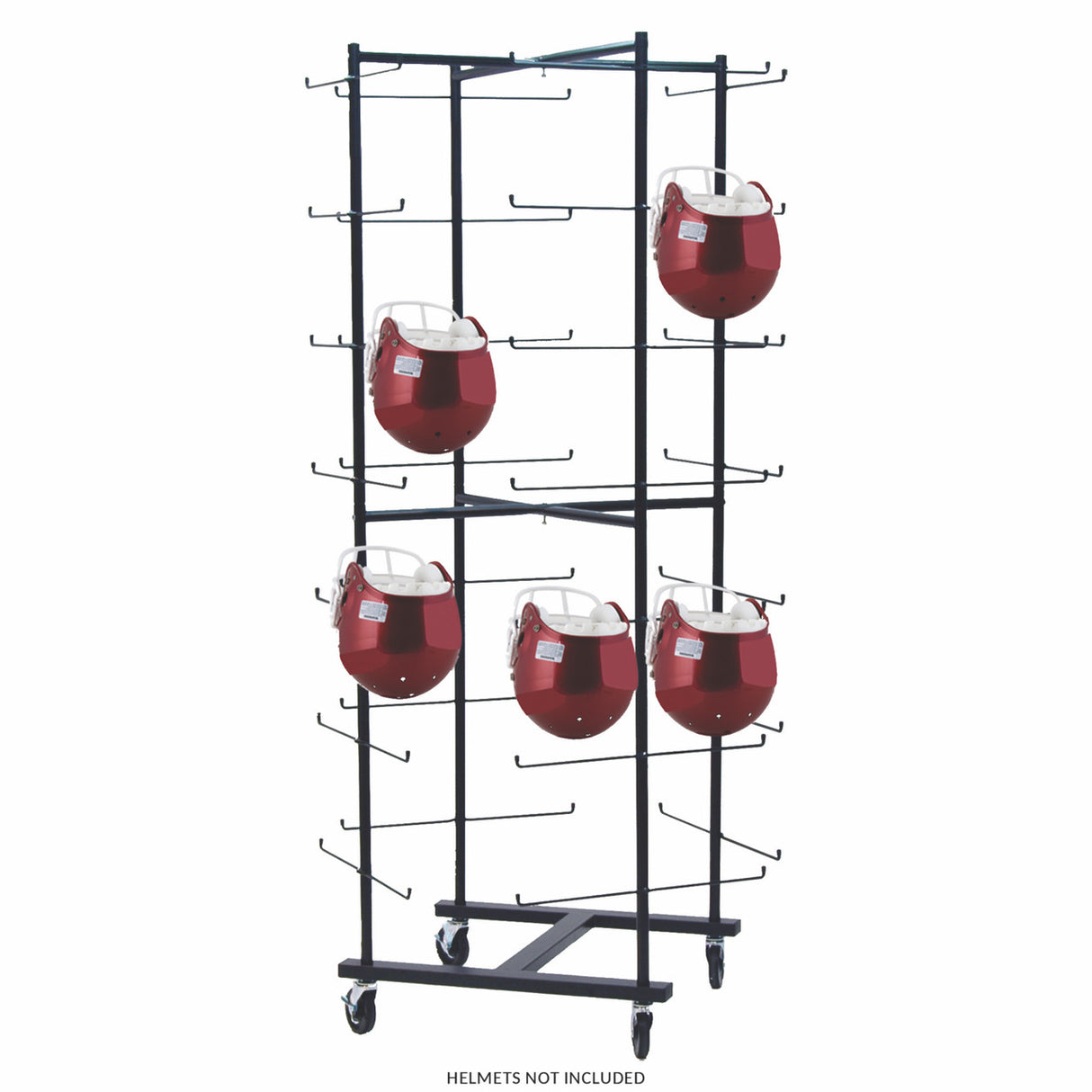 Champion Sports 56 FOOTBAL HELMET ROLLING CART
