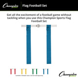 FLAG FOOTBALL SET BLUE