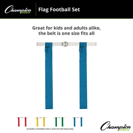 FLAG FOOTBALL SET BLUE