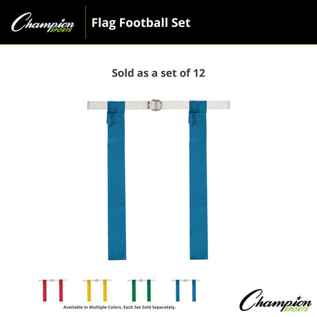FLAG FOOTBALL SET BLUE