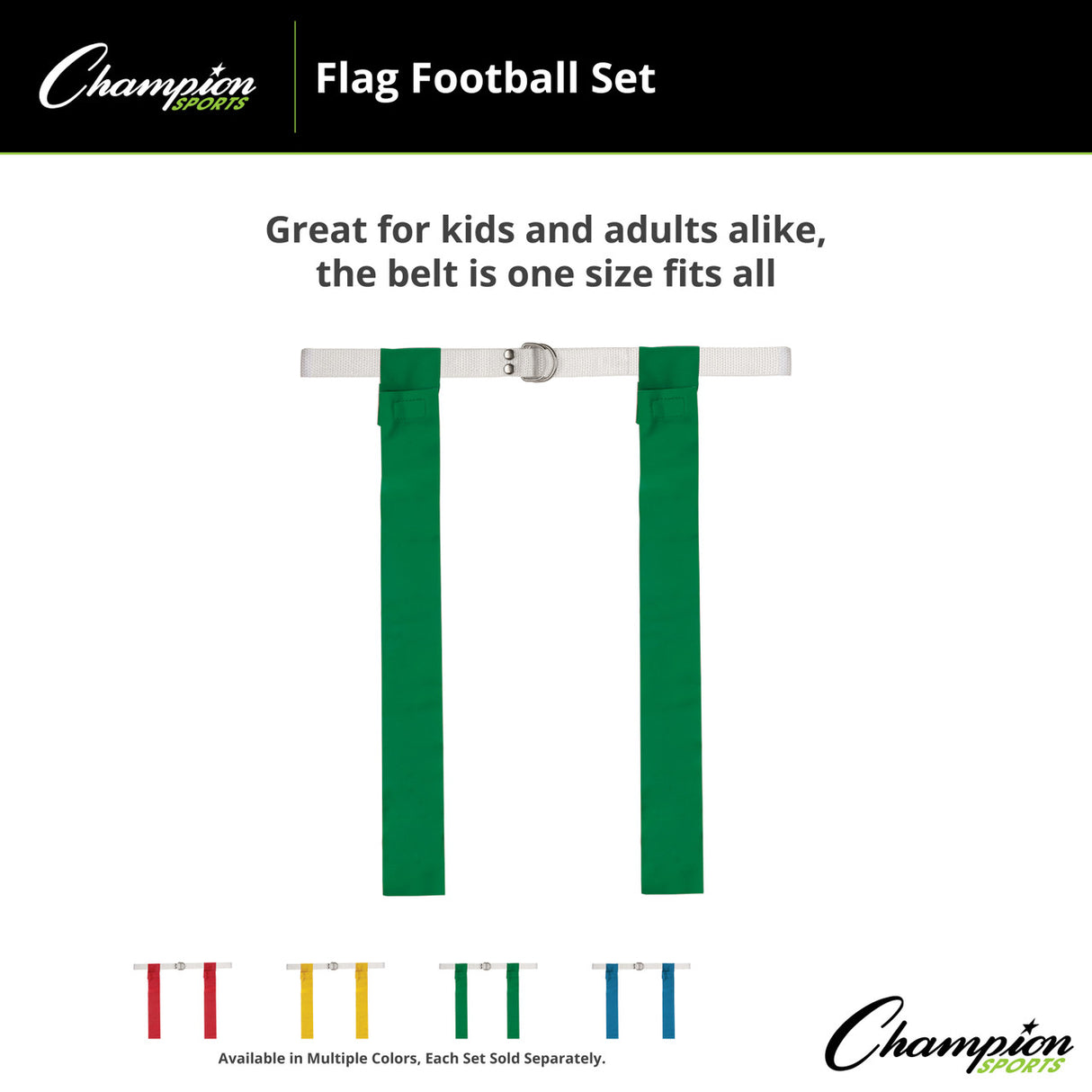 FLAG FOOTBALL SET BLUE
