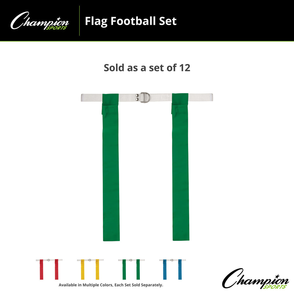 FLAG FOOTBALL SET BLUE