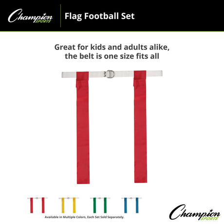 FLAG FOOTBALL SET BLUE