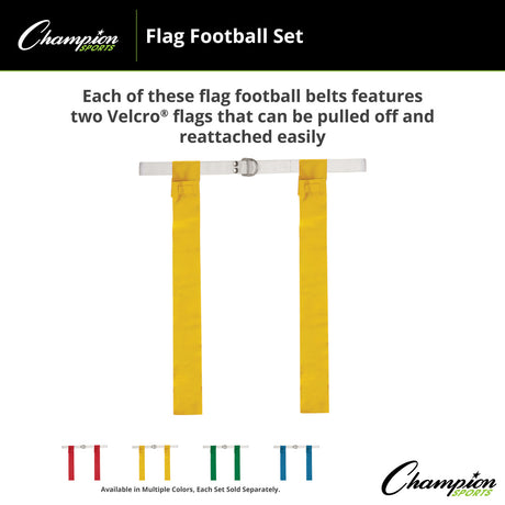FLAG FOOTBALL SET BLUE