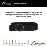 FOOTBALL BELT BLACK