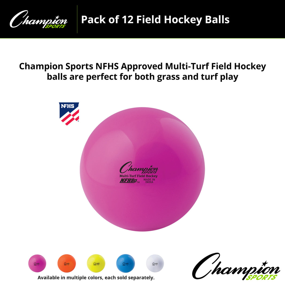 FIELD HOCKEY BALLS ORANGE