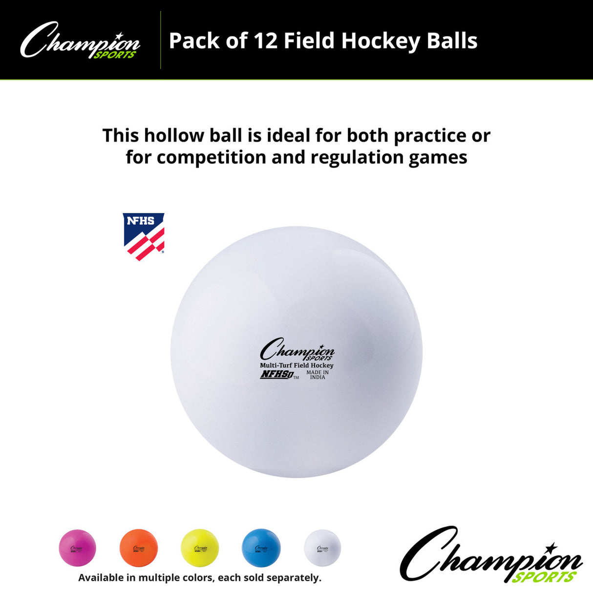 FIELD HOCKEY BALLS ORANGE