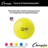 FIELD HOCKEY BALLS ORANGE