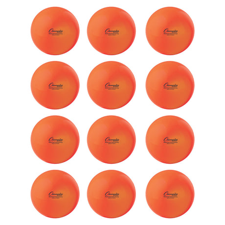 Champion Sports FHB2OR Field Hockey Practice Balls Orange