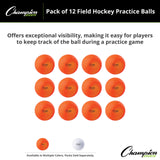 FIELD HOCKEY PRACTICE BALLS ORANGE