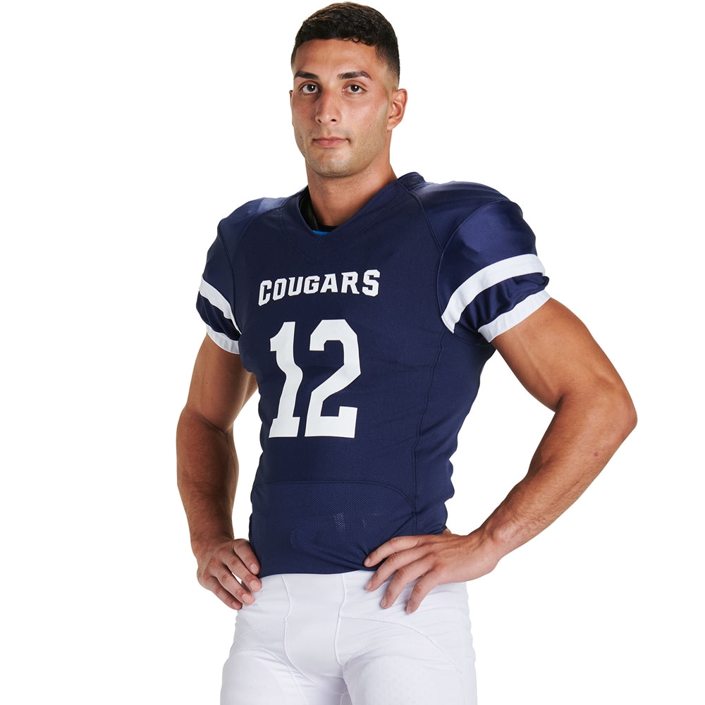 Champro End Zone Football Jersey | Champro FJ33 Champro BLACKWHITE S