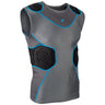 Champro Bull Rush Compression Shirt | Champro FJU10 Champro CHARCOALBLACKINSET S