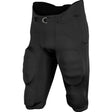 TERMINATOR 3 INTEGRATED FOOTBALL PANT W/BUILT-IN PADS | Champro FPU19 Accessories Champro Sports Black Youth 2XS