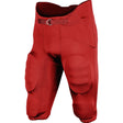 TERMINATOR 3 INTEGRATED FOOTBALL PANT W/BUILT-IN PADS | Champro FPU19 - Red Accessories Champro Sports Red Youth 2XS